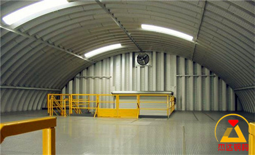 集貿(mào)市場(chǎng)無(wú)梁拱形屋面