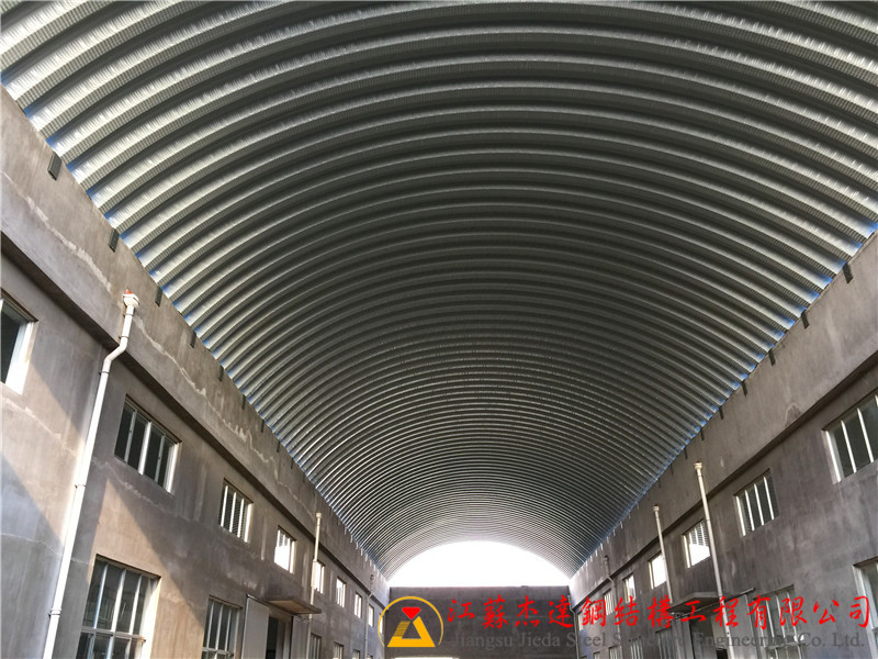 山東濰坊高新區(qū)拱型屋面