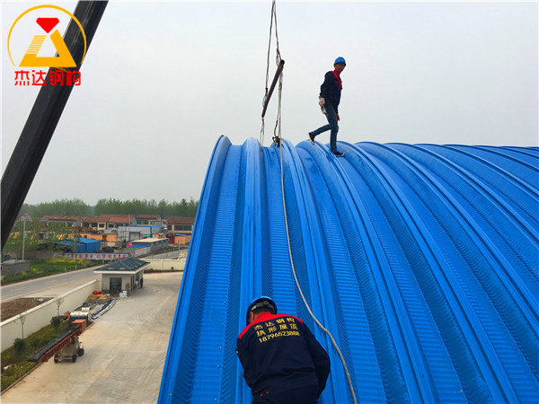 糧庫(kù)夾層拱形屋頂